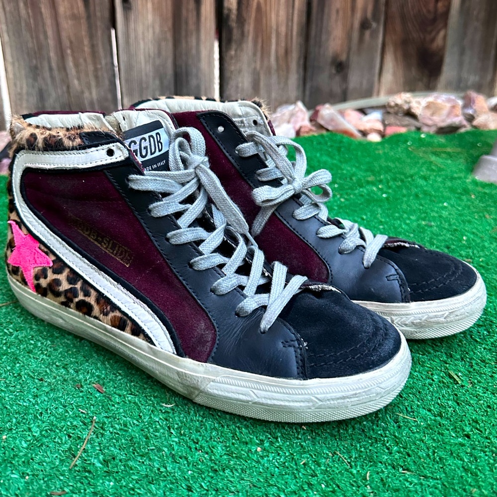 GGDB SLIDE Hi Top Sneakers - Picture 2 of 16